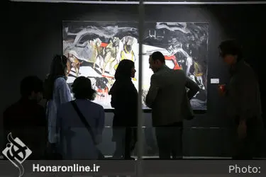 نمایشگاه نقاشی محجوب ظهوریان در گالری ثالث