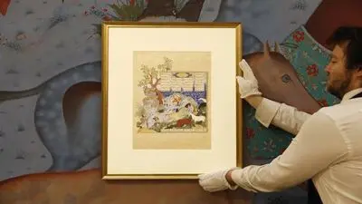 Iran’s ‘Shahnameh’ breaks record at Sotheby’s, fetching £8.1m
