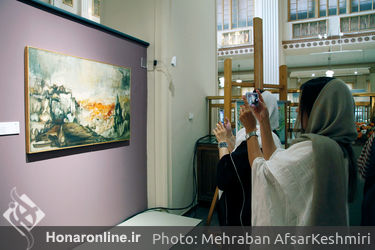 رونمایی از اثر ناتمام ایران درودی 
