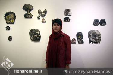 نمایشگاه نقاشی و چیدمان ملاحت محب‌خواه در گالری شیرین