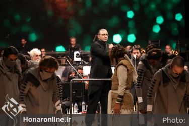 دومین شب اجرای کنسرت موسیقی نمایش عاشورایی "علمدار"