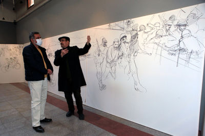 “Manifestation of Simorgh” will reflect ideals of Commander Soleimani: artist