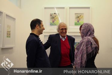 نمایشگاه کاریکاتور بازی تاش و خط در گالری راه ابریشم