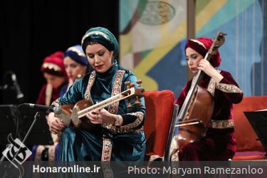 اجرای گروه خنیاگران مهر در چهارمین شب جشنواره موسیقی فجر - ایوان شمس