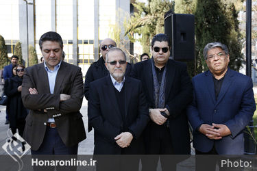 تشییع پیکر عبدالکریم مهرافشان آهنگساز پیشکسوت از تالار وحدت