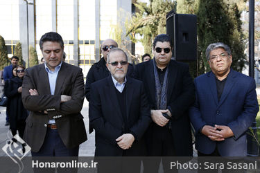 تشییع پیکر عبدالکریم مهرافشان آهنگساز پیشکسوت از تالار وحدت