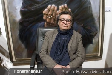 نمایشگاه نقاشی رحیم نوه سی در گالری فرهنگسرای نیاوران