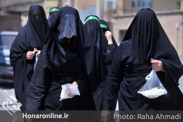 مراسم چهل منبر روز تاسوعای حسینی در خرم آباد