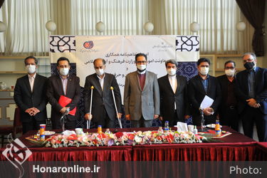 امضاء تفاهم نامه همکاری میان معاونت امور هنری وزارت فرهنگ وارشاد اسلامی و سازمان آموزش فنی و حرفه ای کشور