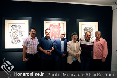 نمایشگاه آثار خوشنویسی جلیل رسولی در گالری گویا