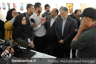 حضور وزیر ارشاد در هشتمین روز سی و هشتمین جشنواره فیلم فجر در پردیس ملت 