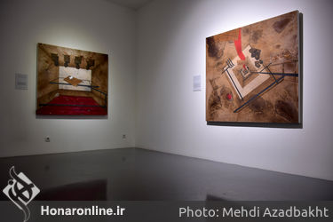 نمایشگاه نقاشی علیرضا نکویی در گالری اعتماد نگارستان