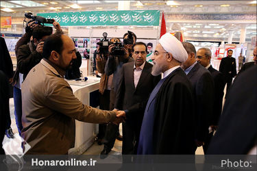 افتتاح رسمی بیست و دومین نمایشگاه مطبوعات با حضور رییس جمهور