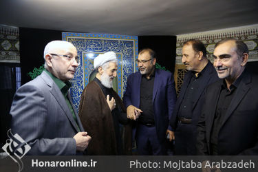 مراسم گرامى‌داشت هفتمین شب شهادت امام حسین (ع) در موسسه توسعه هنرهای معاصر2