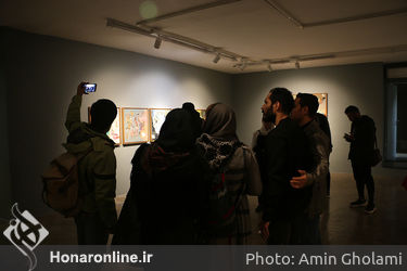 نمایشگاه نقاشی سید محمد مساوات در گالری محسن