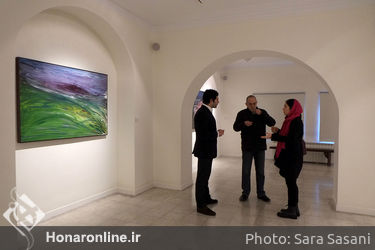 افتتاحیه نمایشگاه نقاشی علیرضا معصومی در گالری اثر