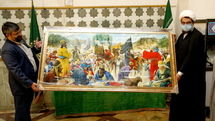 Copy of “Condition of Tawheed” donated to shrine of Hazrat Masumeh (SA)