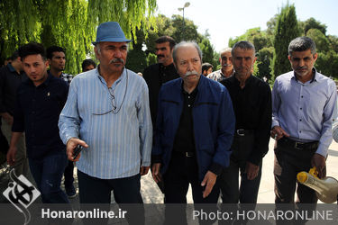مراسم تشییع پیکر زنده یاد پرویز بهرام