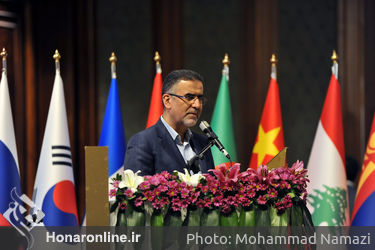 مراسم اختتامیه نمایشگاه خوشنویسی «رقص قلم»  در کتابخانه ایران‌مال 