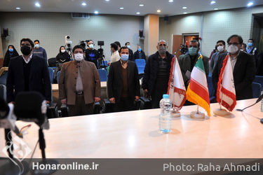 نشست خبری سومین جشنواره سراسری تئاتر سردار آسمانی در تئاتر شهر