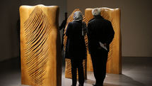 Iranshahr Gallery Displaying Fatemeh Emdadian Sculptures