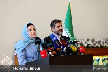 نشست خبری وزرای فرهنگ ایران و تاجیکستان