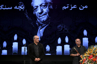 Actor Ezzatolah Entezami remembered at Sangalaj 