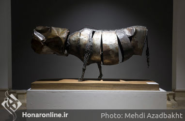 نمایشگاه مجسمه‌ های عارف رودباری در گالری کاما
