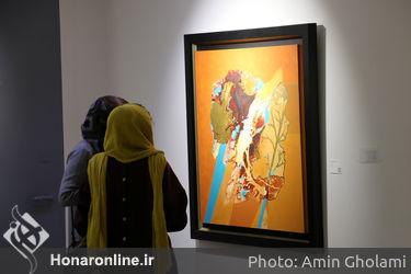 نمایشگاه آثار شهلا همایونی در گالری کاما 