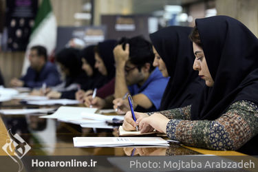 نشست خبری پرویز تناولی و شیرهای ایران در موزه هنرهای ایران