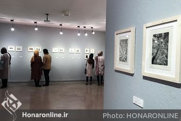 افتتاح نمایشگاه آثار منتخب چهارمین سالانه تبادل چاپ دستی در گالری لاله