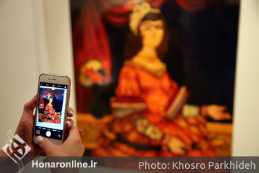 افتتاحیه نمایشگاه لادن بروجردی در گالری هما