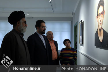 افتتاحیه گالری وارطان با حضور سید محمدمجتبی حسینی