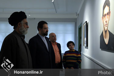 افتتاحیه گالری وارطان با حضور سید محمدمجتبی حسینی