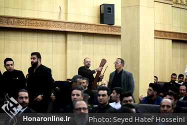 مراسم ختم زنده‌یاد بهنام صفوی در مسجد جامع شهرک غرب