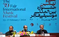 نشست خبری سی و نهمین جشنواره بین‌المللی موسیقی فجر