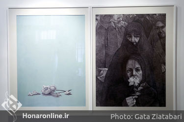  نمایشگاه طراحی و نقاشی های احمد مرشدلو در گالری هما