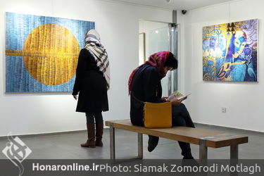 نمایشگاه نقاشی رضا بیگناه در گالری مژده