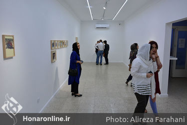  نمایشگاه نقاشی با عنوان "اُبرون"  در گالری دلگشا 