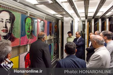 دیدار وزیر فرهنگ و گردشگری عراق از گنجینه موزه هنرهای معاصر تهران