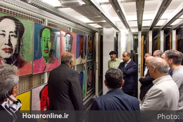 دیدار وزیر فرهنگ و گردشگری عراق از گنجینه موزه هنرهای معاصر تهران