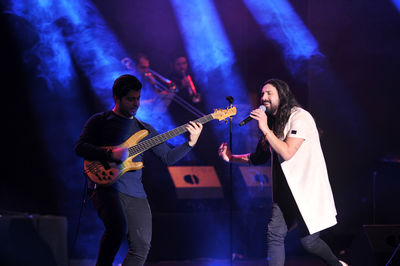 Pop singer Amir Abbas Golab Recording Music Videos in India