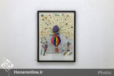 نمایشگاه آثار هایده ایازی در گالری دلگشا