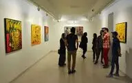 سفر رنگ‌ها به گالری دانژه سمنان