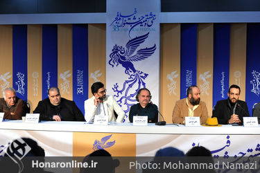 نشست فیلم سینما شهر قصه در دهمین روز سی و هشتمین جشنواره فیلم فجر در پردیس ملت 