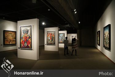 مراسم افتتاحیه نمایشگاه مروری بر آثار و زندگی علی اکبر صادقی در موزه هنرهاي معاصر