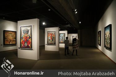 مراسم افتتاحیه نمایشگاه مروری بر آثار و زندگی علی اکبر صادقی در موزه هنرهاي معاصر