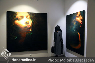  نمایشگاه نقاشی‌های دانا نهداران در گالری شیرین