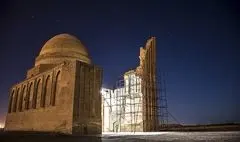 مرمت بنای هزارساله شمال ‌شرق کشور / حریم بنای بابالقمان باغ ایرانی می‌شود