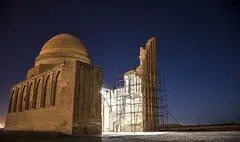 مرمت بنای هزارساله شمال ‌شرق کشور / حریم بنای بابالقمان باغ ایرانی می‌شود